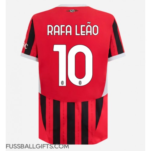 AC Milan Rafael Leao #10 Fußballbekleidung Heimtrikot 2024-25 Kurzarm